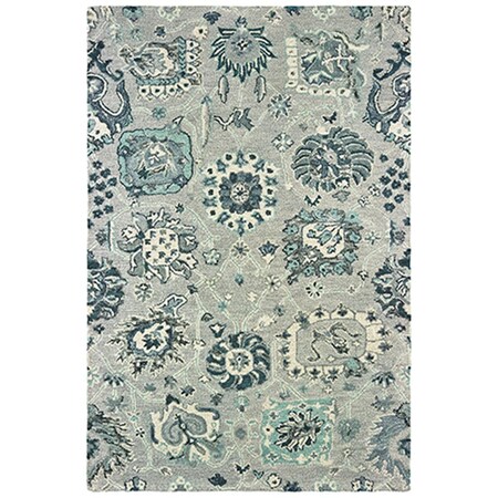Oriental Weavers 8 ft. x 10 ft. Zahra Machine Woven Runner RugIvory Z75508244305ST